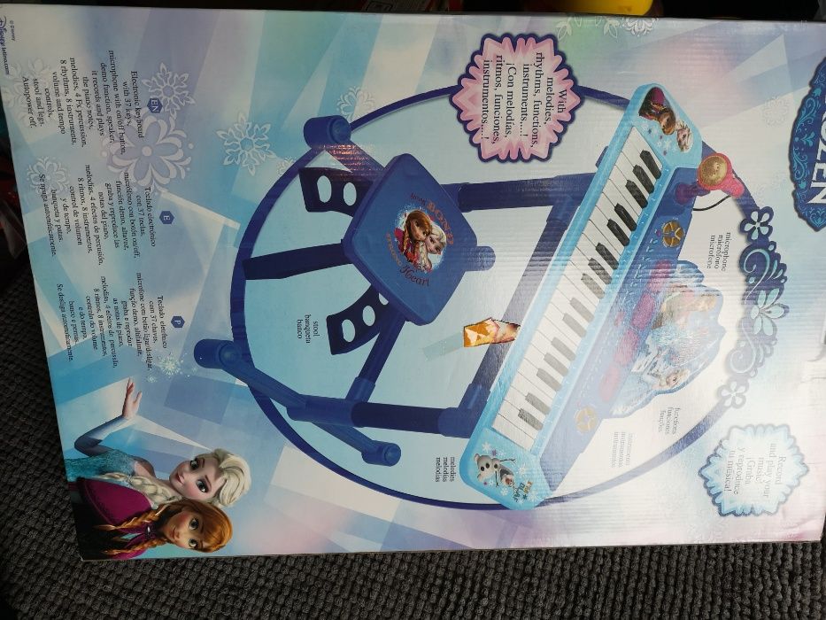 Piano Electrónico da Frozen
