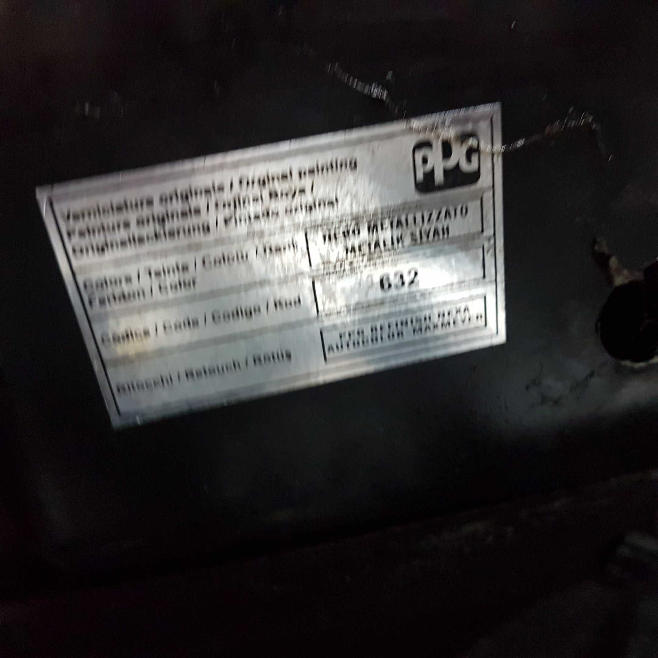 tylna klapa bagażnika szyba tył fiat Qubo nemo bipper fiorino nero 632