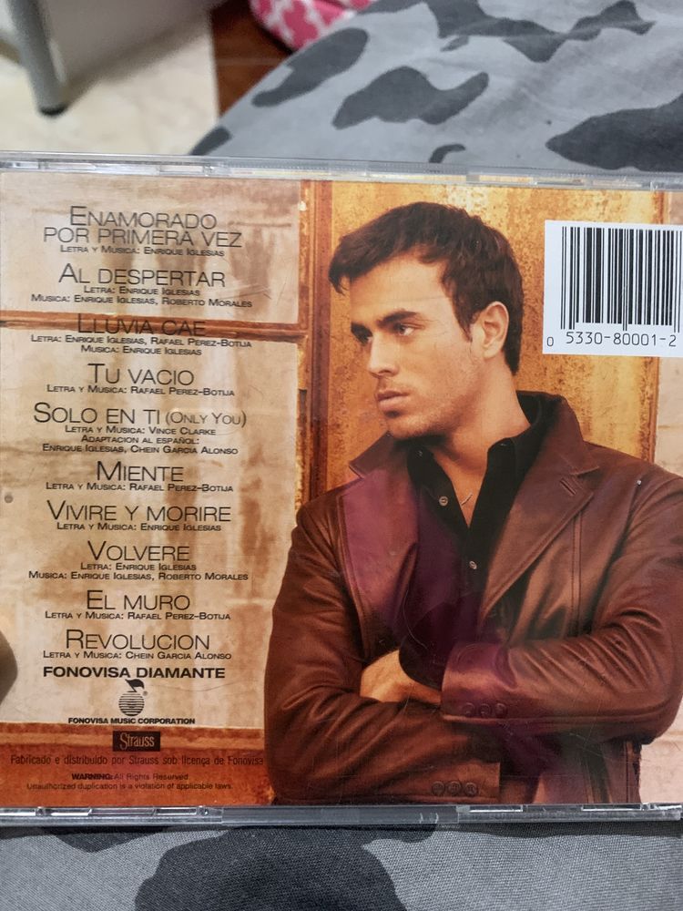CD Enrique Iglesias Vivir