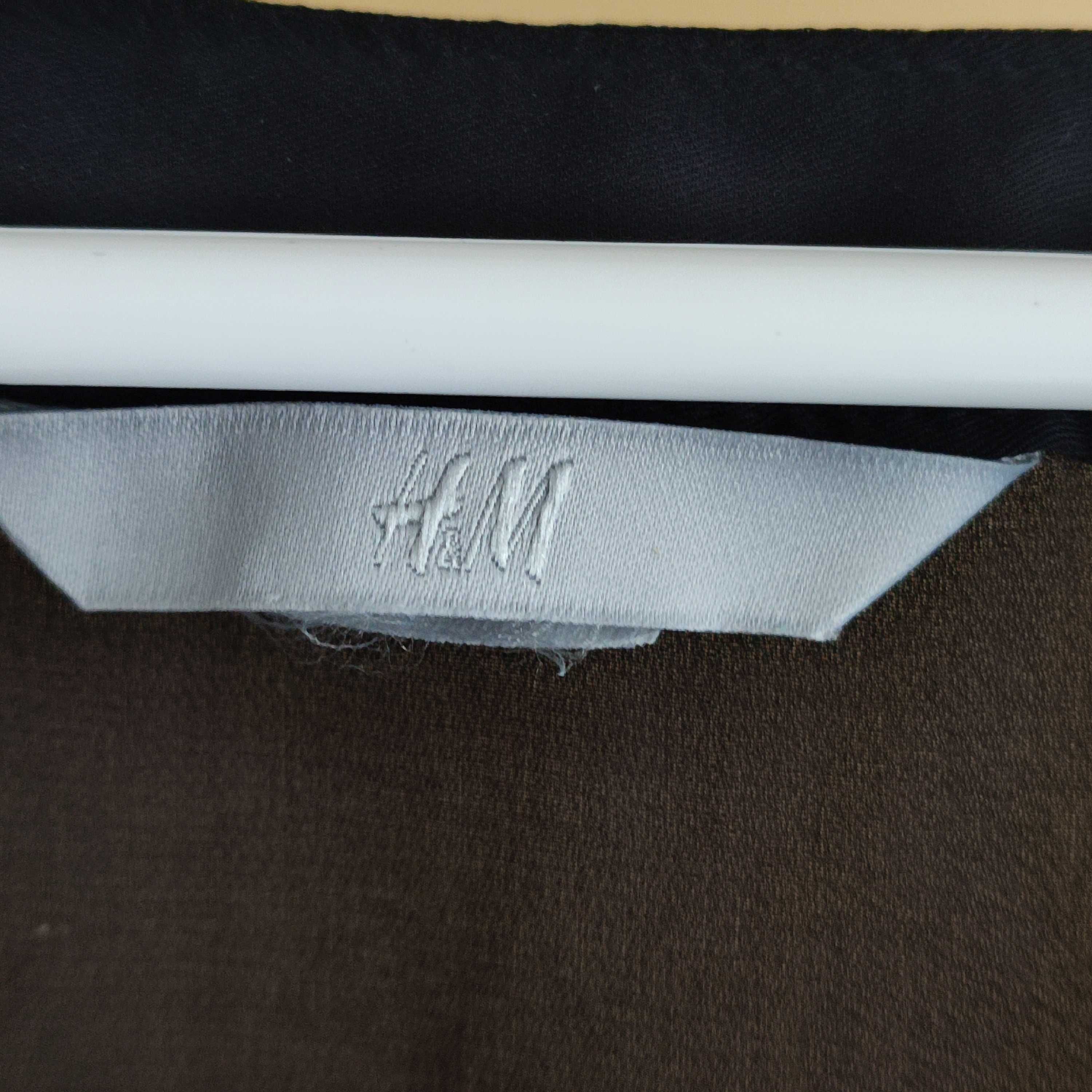 Śmietankowa letnia cienka bluzka damska 38 H&M