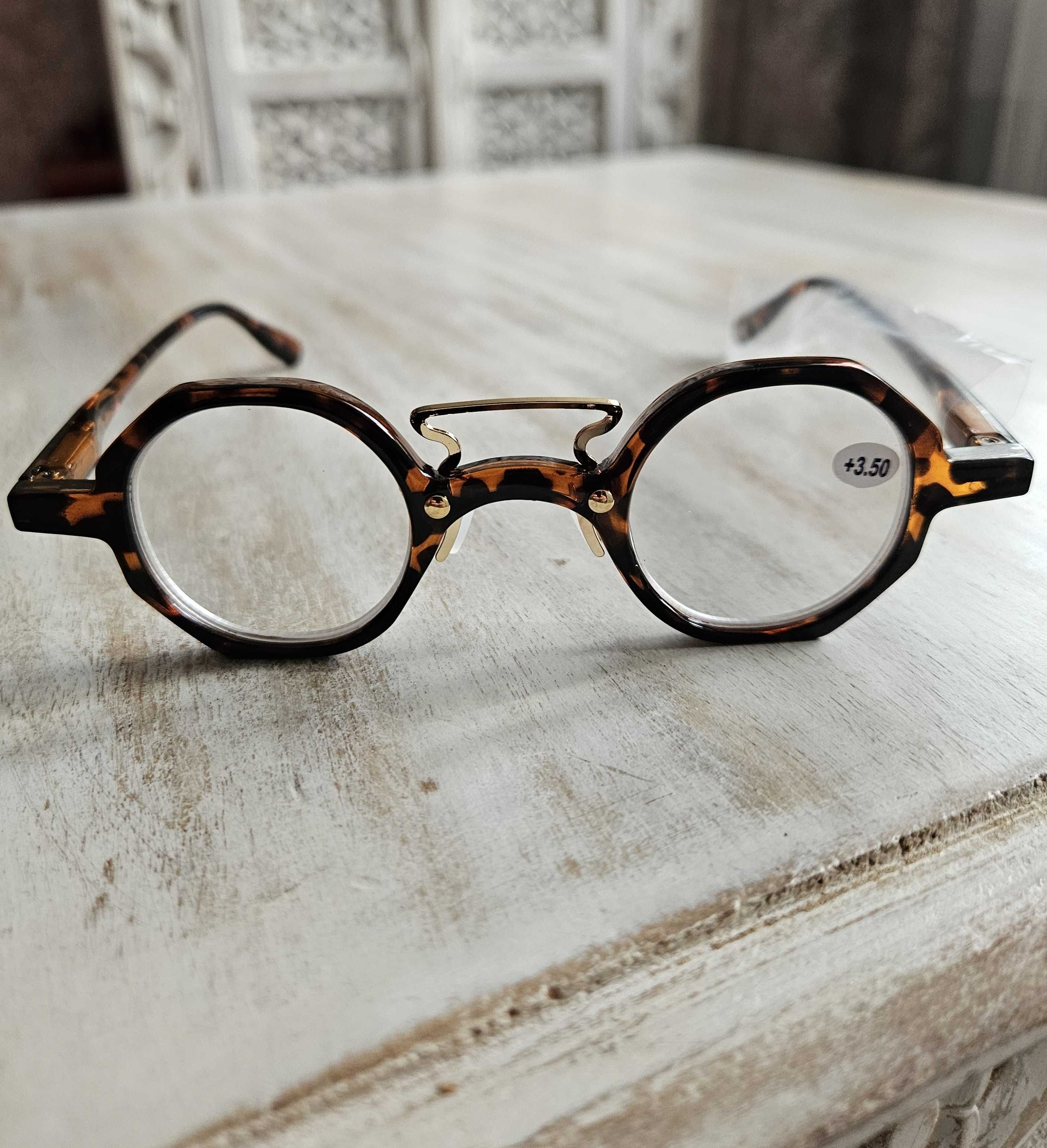 Damskie okulary do czytania +3.50