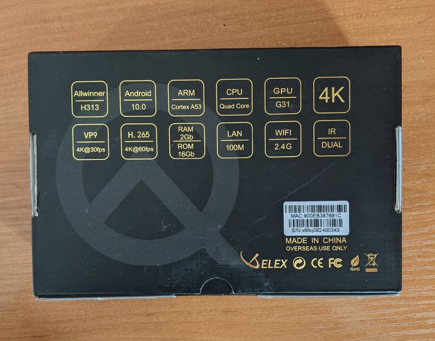 Смарт приставка Х96.