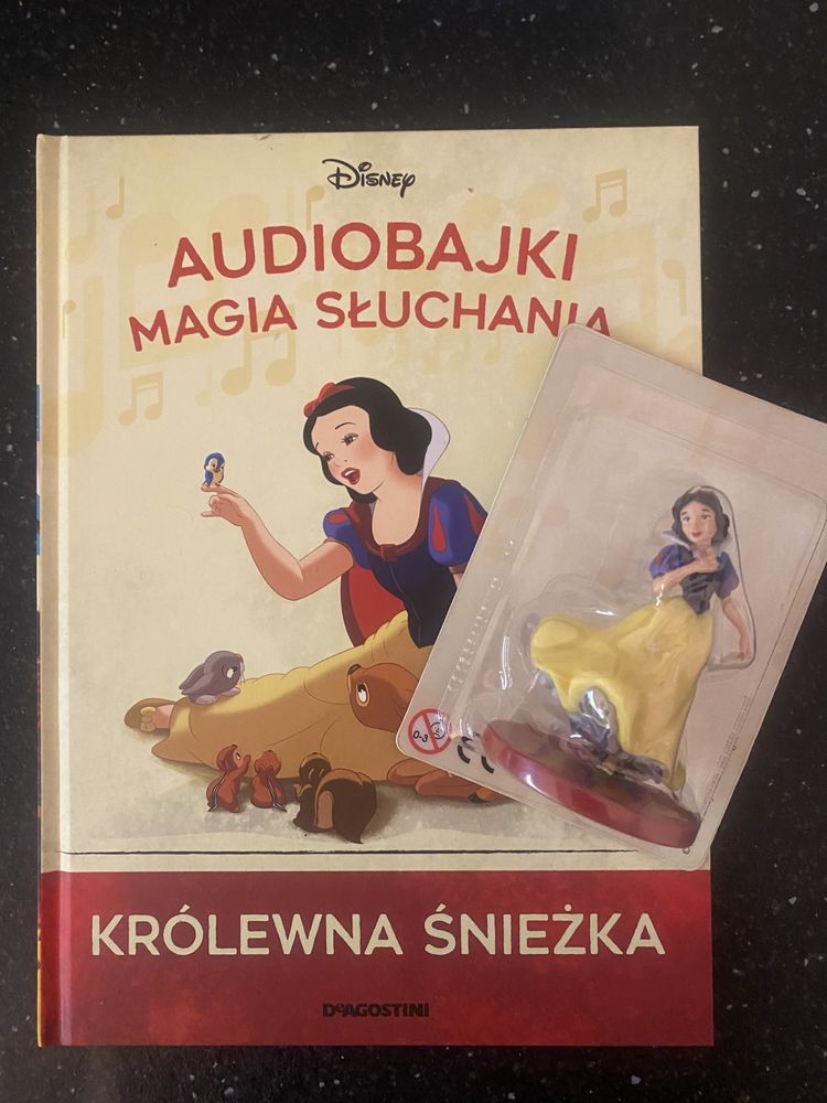 Królewna Śnieżka tom 2 + figurka audiobajki Disney magia słuchania