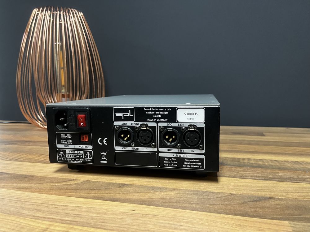 SPL Auditor 2910 - wzmacniacz sluchawkowy audiofilski