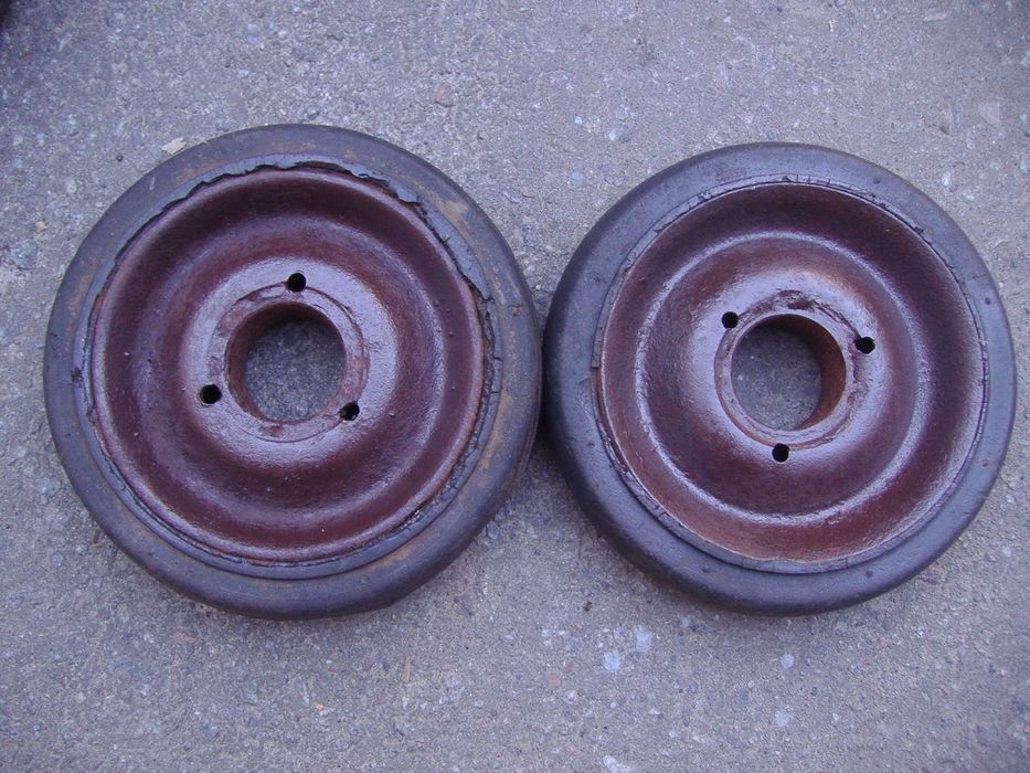 Колесо на тачку тележку (на подшипниках) СССР хозяйственный инвентарь