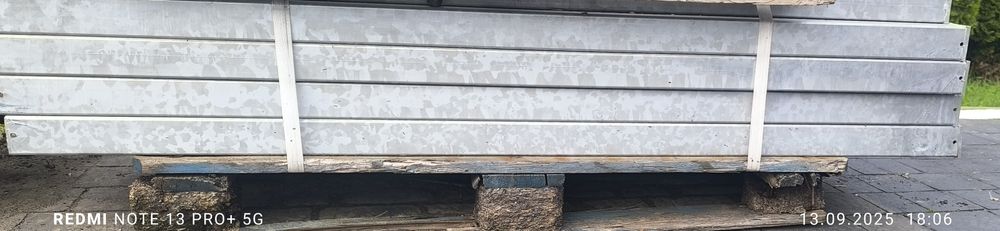 Słupek ogrodzeniowy 60x60 ocynkowany