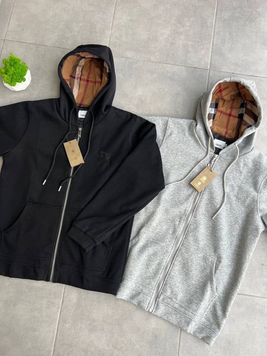 ‼️ЦІНУ ЗНИЖЕНО‼️ Зіп Худі Burberry у 2х кольорах (зіпка,худак)