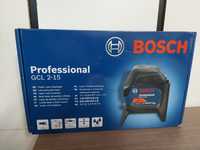 Bosch GCL 2-15 Laser Krzyżowy Liniowy Poziomica