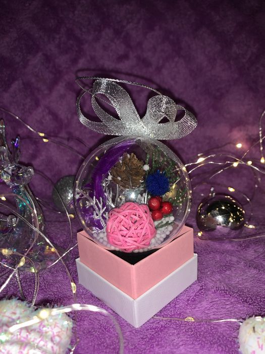 Новорічні прикраси на ялинку