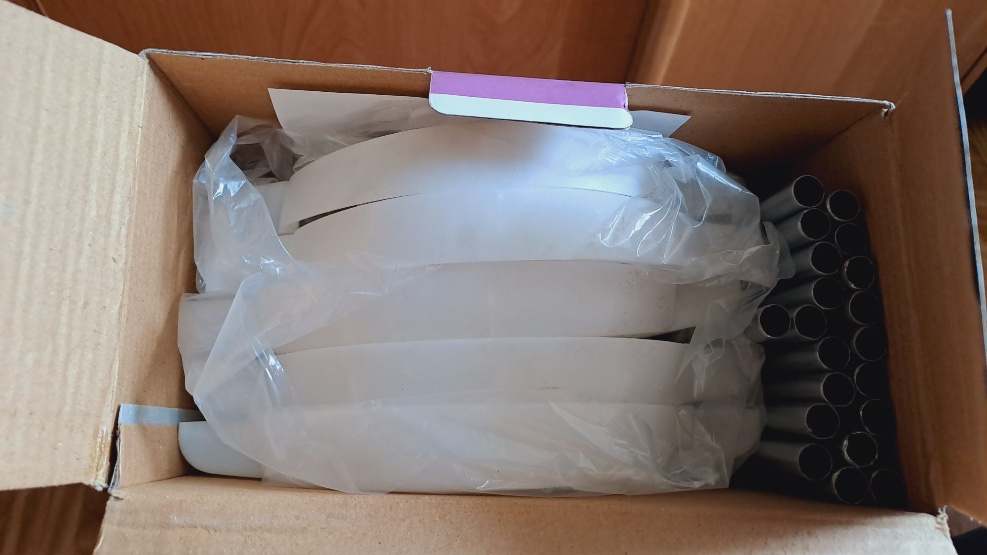 10 poziomowa półka na buty biała