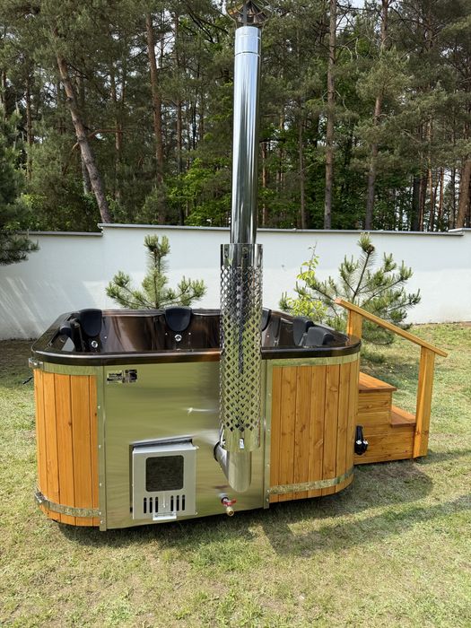Akryl Jacuzzi Sauna Spa Producent Gwarancja Bania Beczka
