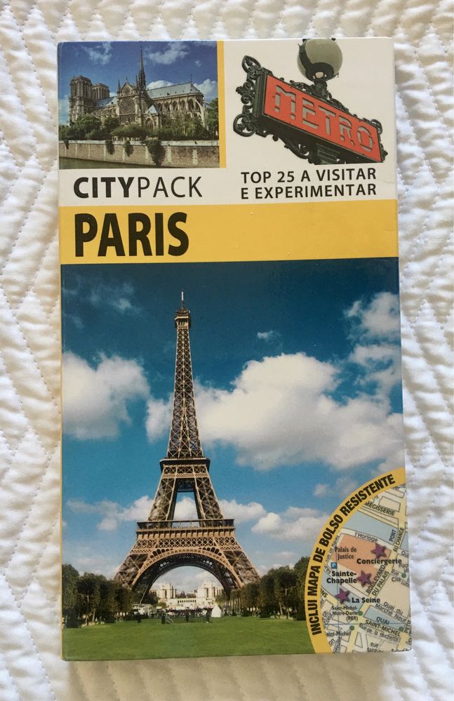 City Pack Guia de viagens- Barcelona/Paris/Praga