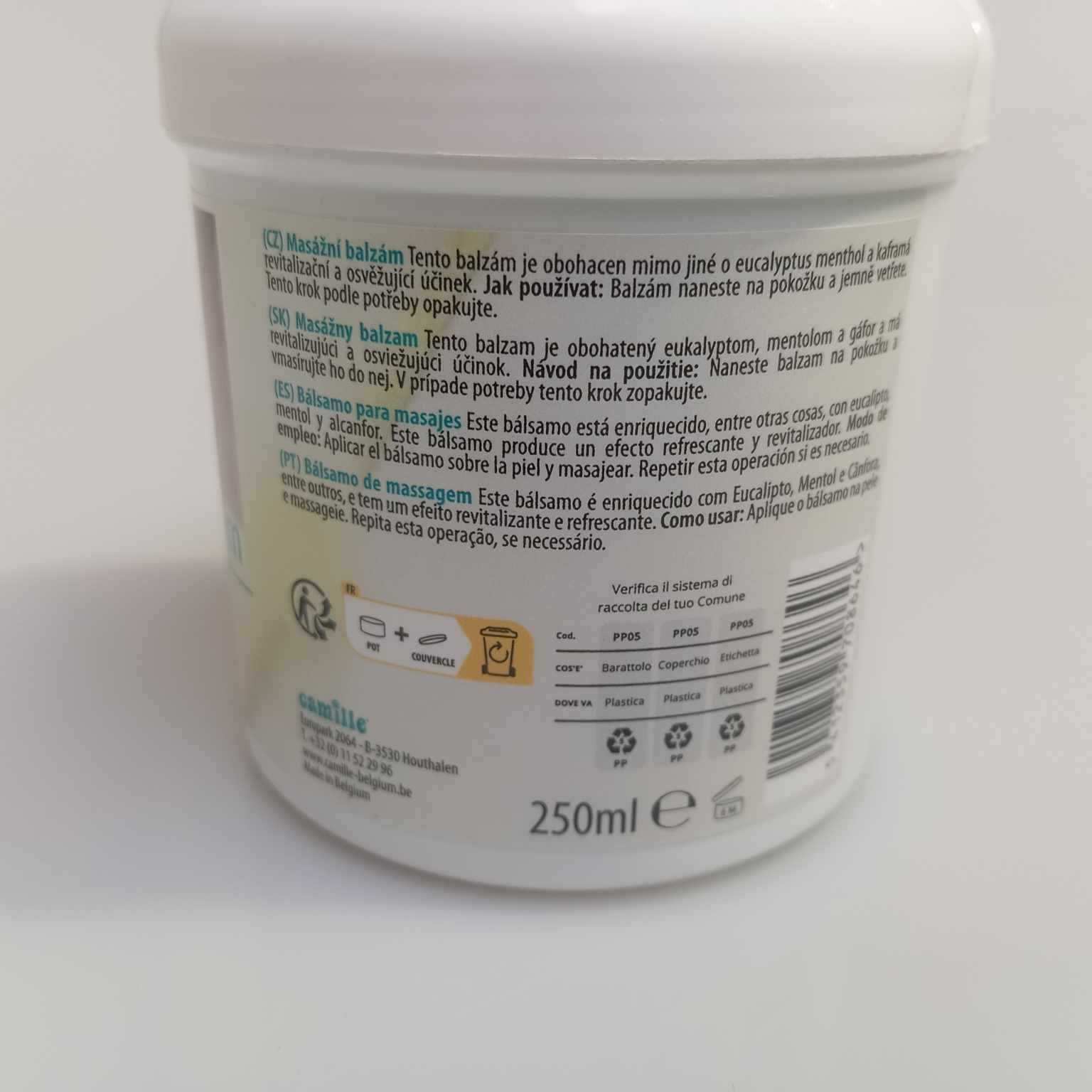 Balsam, żel do masażu i na obolałe mięśnie 250ml