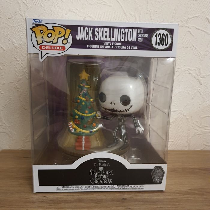 Фігурка Funko Pop Deluxe - Jack Skellington (Жах перед Різдвом )