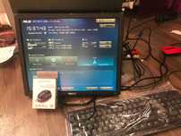 Komputer Intel G3240,  3,0 GHz,  16 GB, SSD.