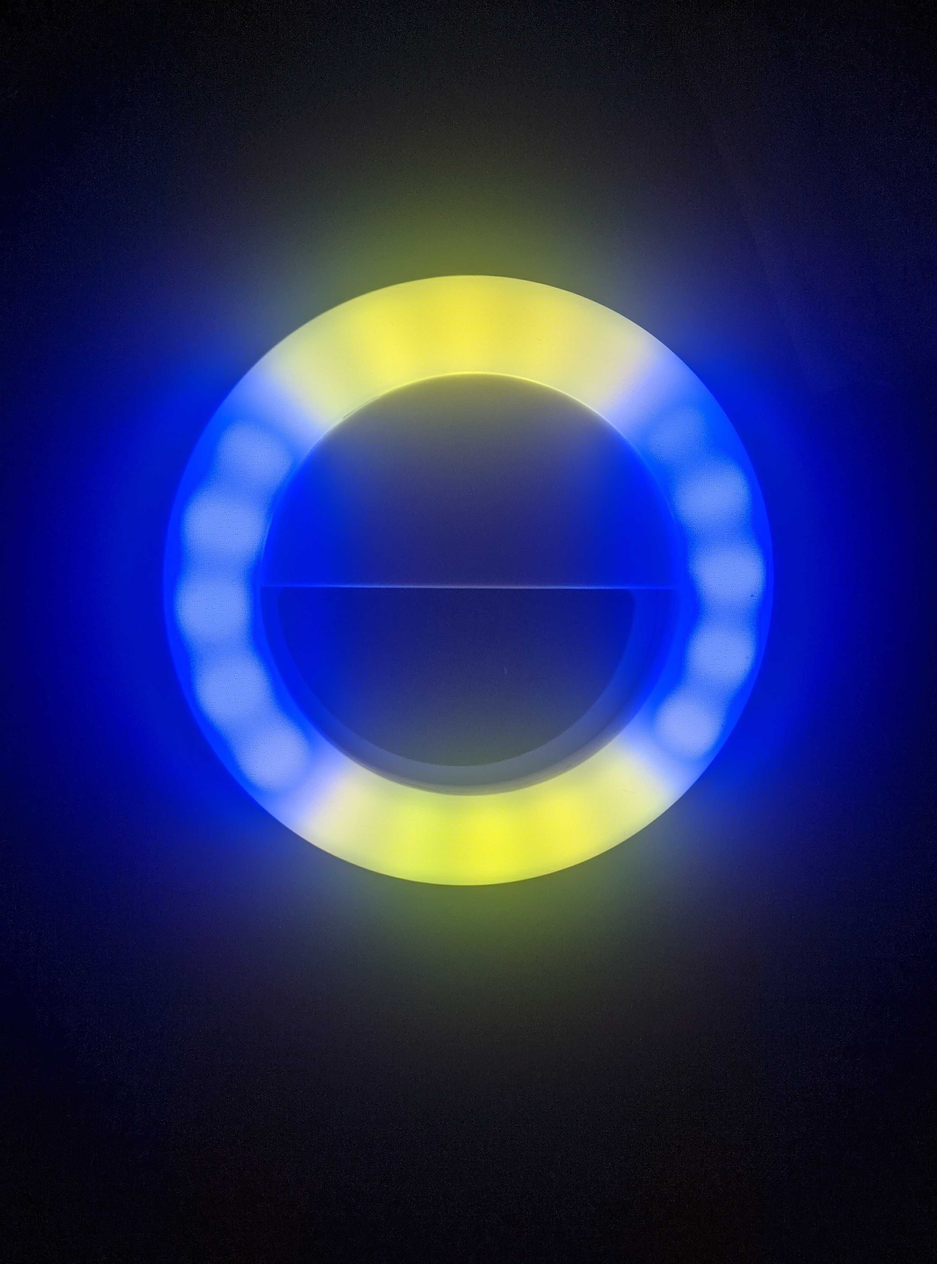 Новая разноцветная лампа блогера ACCLAB led селфи кольцо повербанк