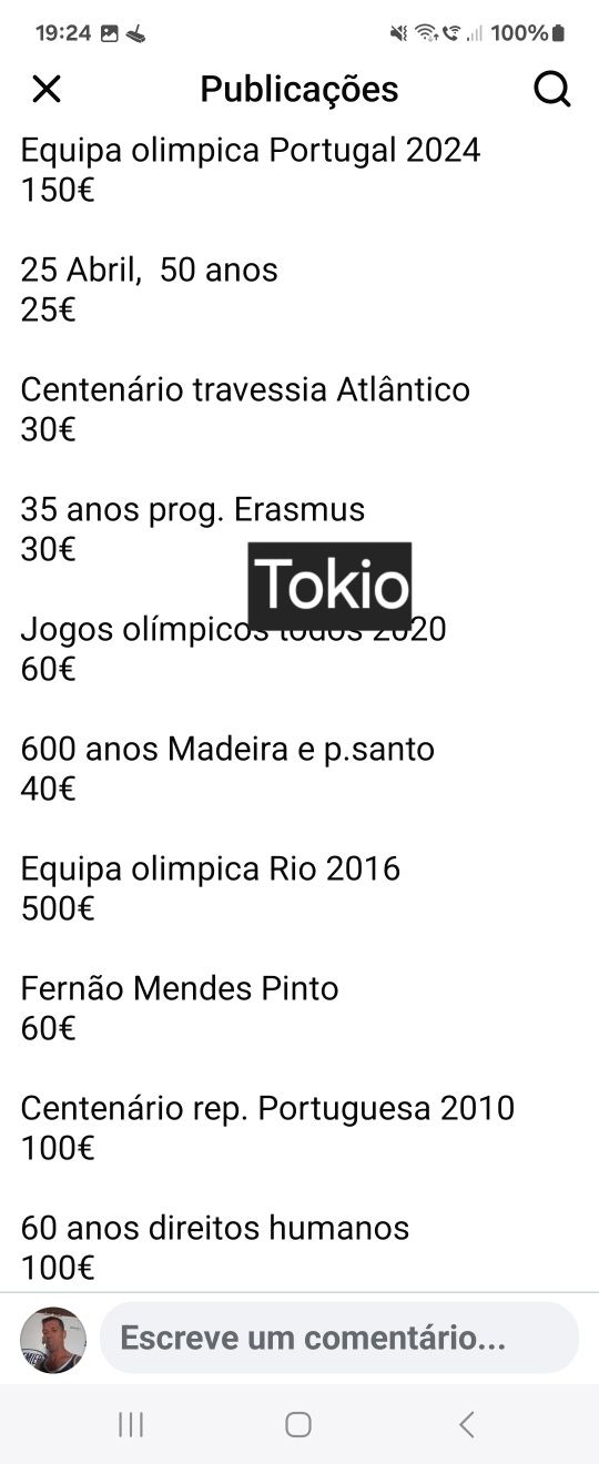 Para venda, moedas 2€ proof nacionais
