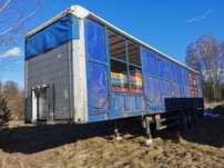 naczepa schmitz cargobull platforma na baloty