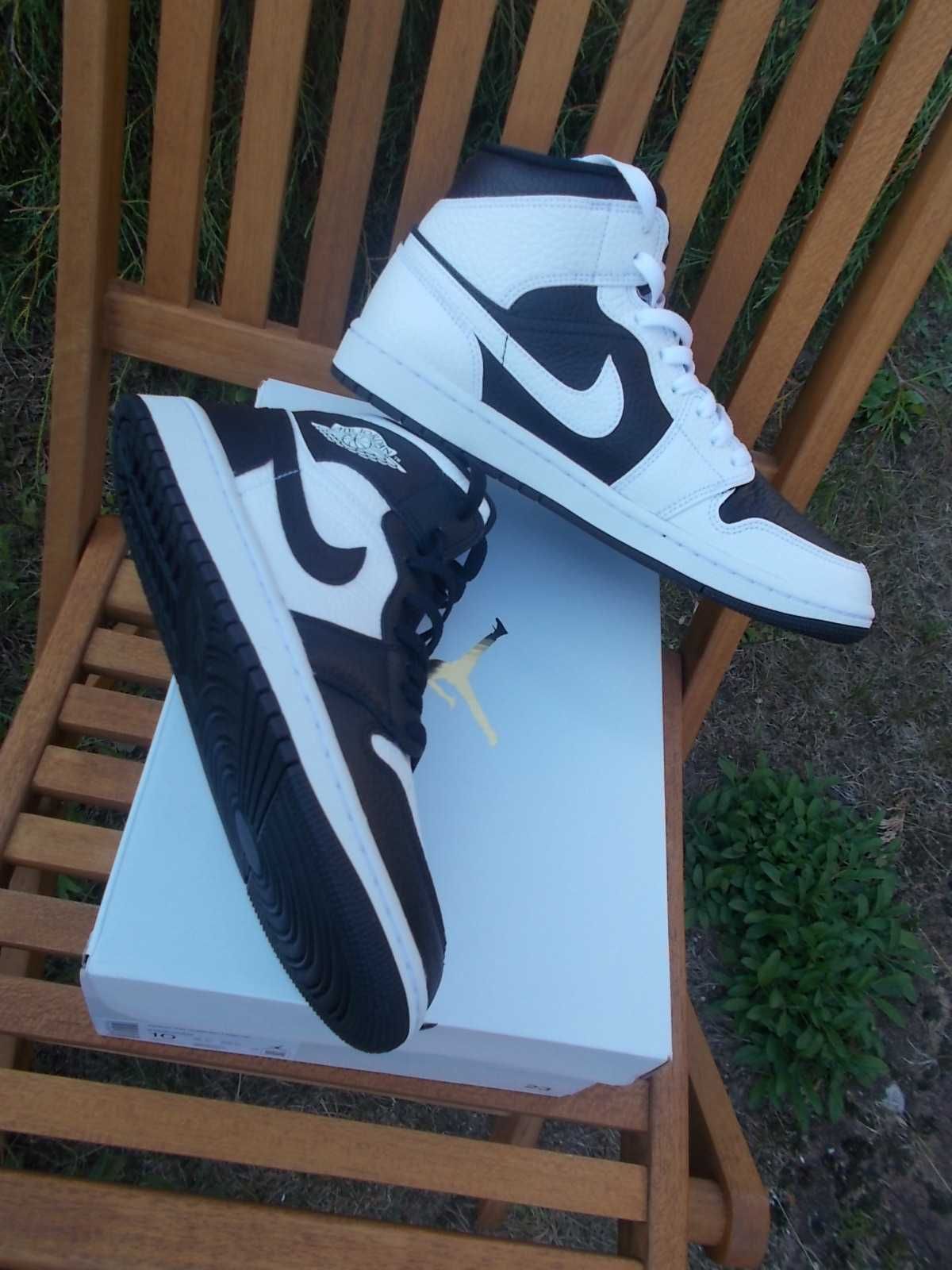 (r. Eur 42) NIKE Air Jordan 1 Mid Split Black White DR0501,-101