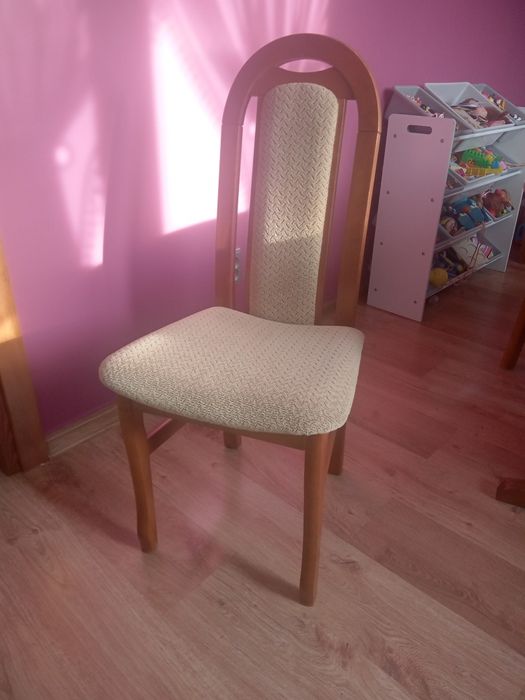 Stół drewniany+6 krzeseł