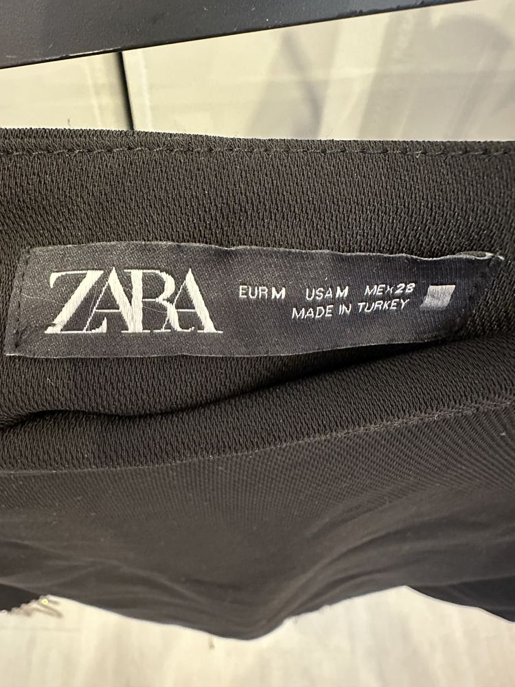 Юбка-шорты со стразами zara