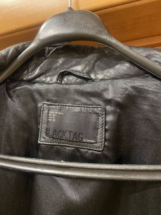 Косуха кожаная Zara.