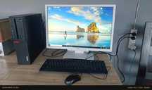 Komputer, ram 12 GB DDR4, 500GB, Monitor 22 cale zestaw