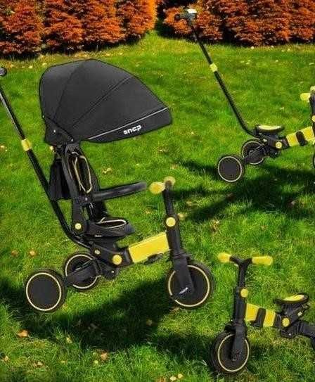 Супер ціна! Дитячий Велосипед-коляска 3 в 1, біговел, велобіг