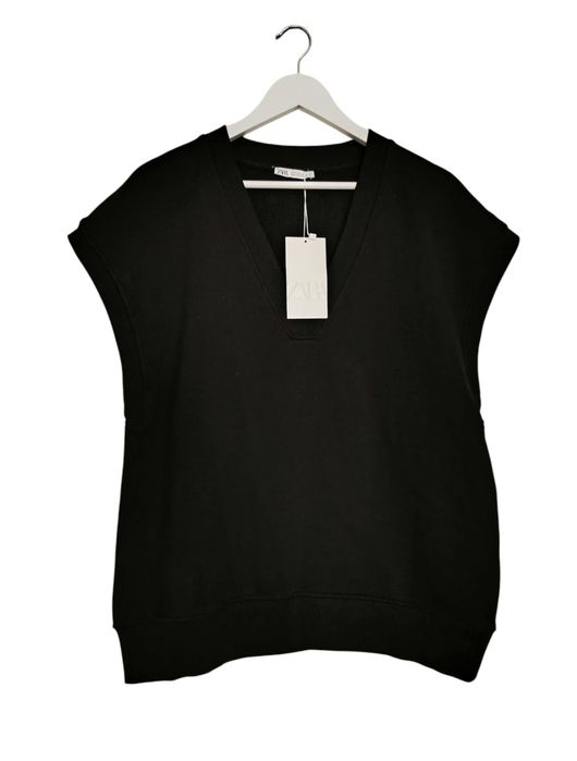 ZARA fajna nowa ciepła kamizelka oversize M/L/XL