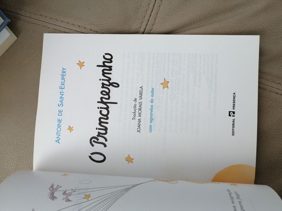 Livro O Princepezinho de Saint Exuperi,