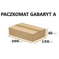 20 sztuk Pudełko Karton 3-warstwowy 200x150x60 mm Paczkomat gabaryt A