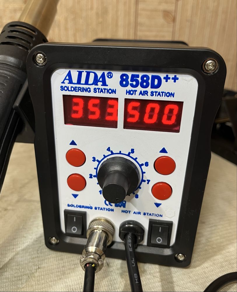 Паяльна станція → AIDA 858D++