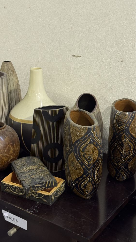 Jarras e artigos de decoraçao