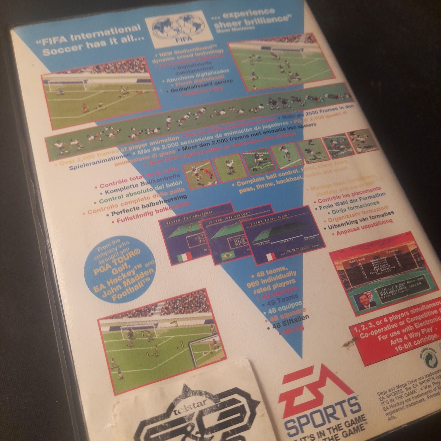 FIFA International soccer  Sega Mega Drive