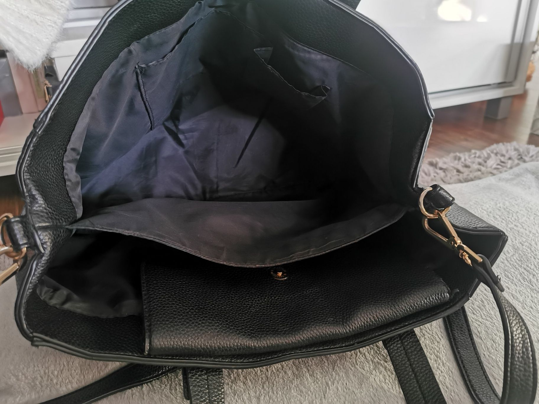 Torebka czarna H&M