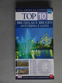 Livro guia American Express Top 10 -Bruxelas e Bruges Antuérpia e Gand