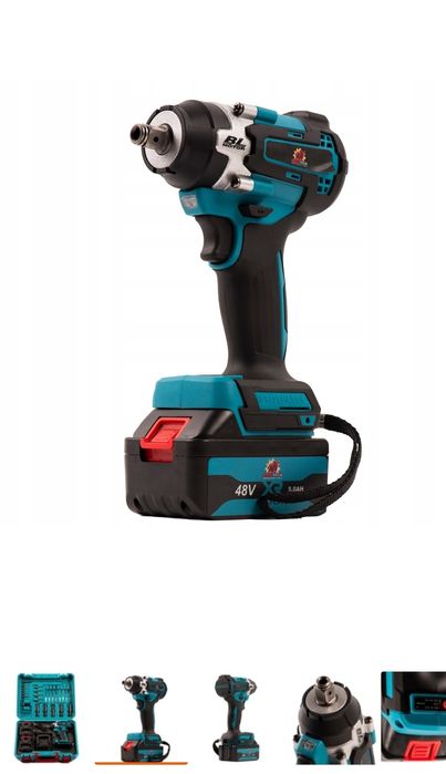 Klucz udarowy Zakrętarka  Udarowa  akumulatorowa 1100Nm najmocniejszy