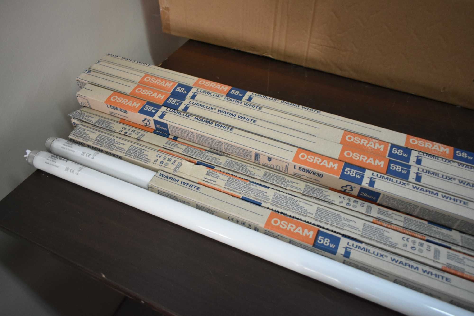 Zestaw świetlówek OSRAM 24 szt / 12 nowe / 12 używane