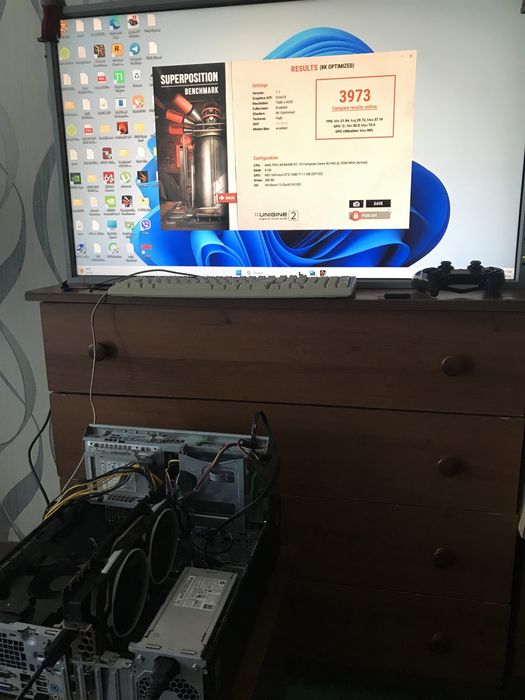 ігрова відеокарта MSI GTX 1080 ti 11gb Armor OC