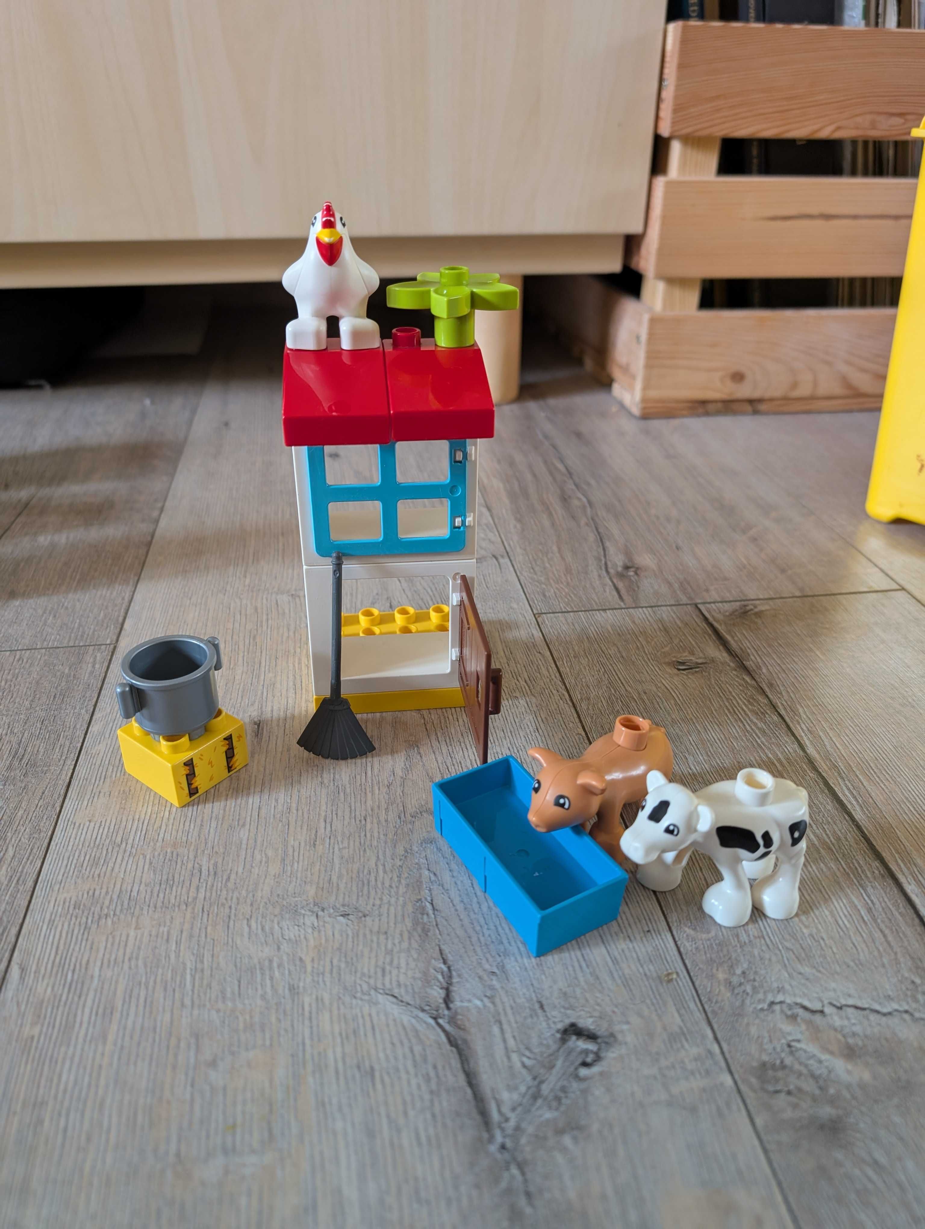 Lego Duplo - różne zestawy + duży pojemnik Lego Classic