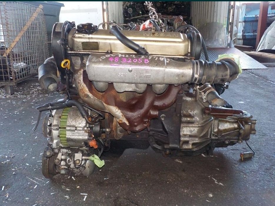 Двигатель ГБЦ Головка КПП Nissan Sunny 1.7 2.0 D CD17 CD20 Санни СД17