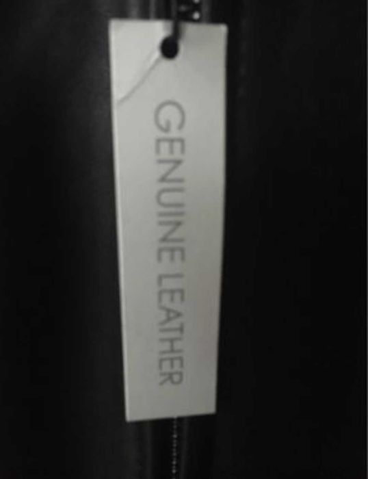 CALVIN KLEIN NOWA skórzana kurtka z metką