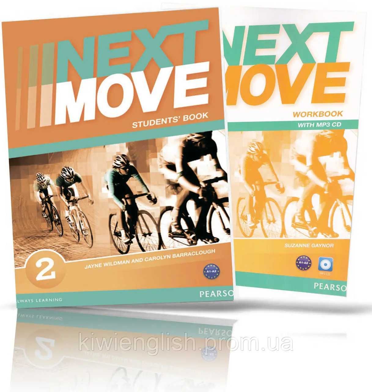 Комплект Учебник и Рабоч тетрадь Next Move2 и Students Book & WorkBook