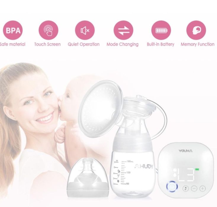 Laktator elektryczny pojedyńczy przenośny Youha