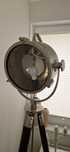 Lampa podłogowa stalowa vintage