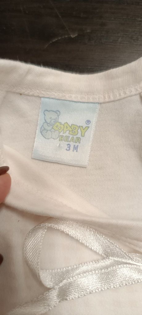 Body para bebé de 3 meses. Marca: Baby Bear