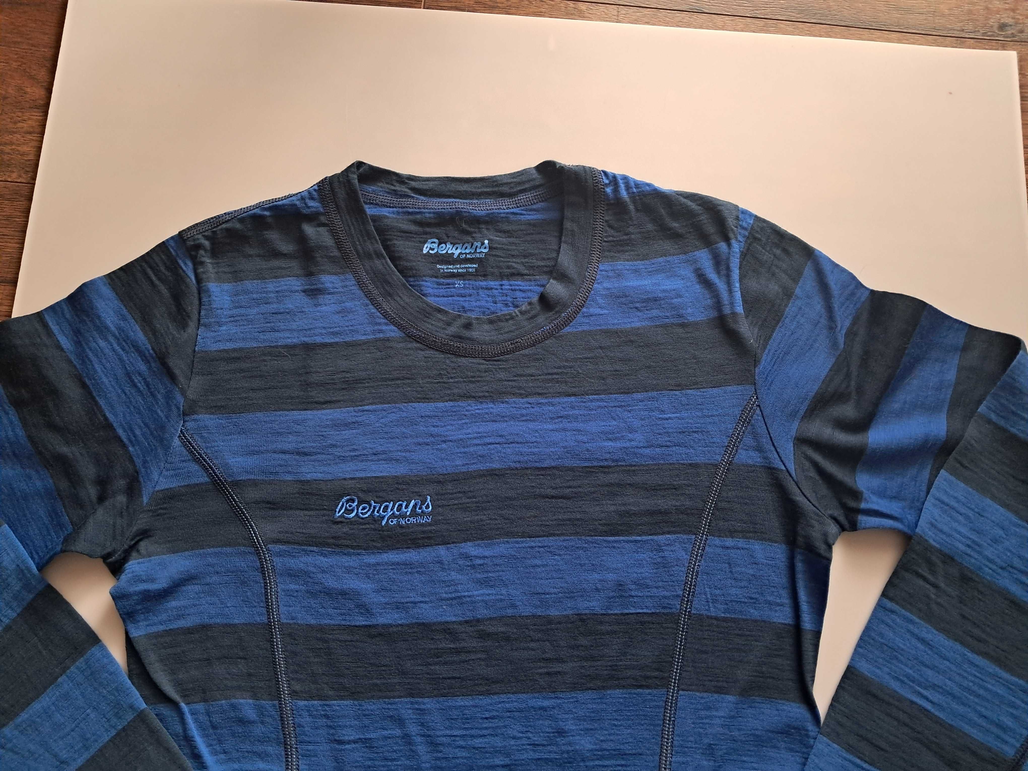 Koszulka termiczna, longsleeve, merino wool, Bergans r. XS