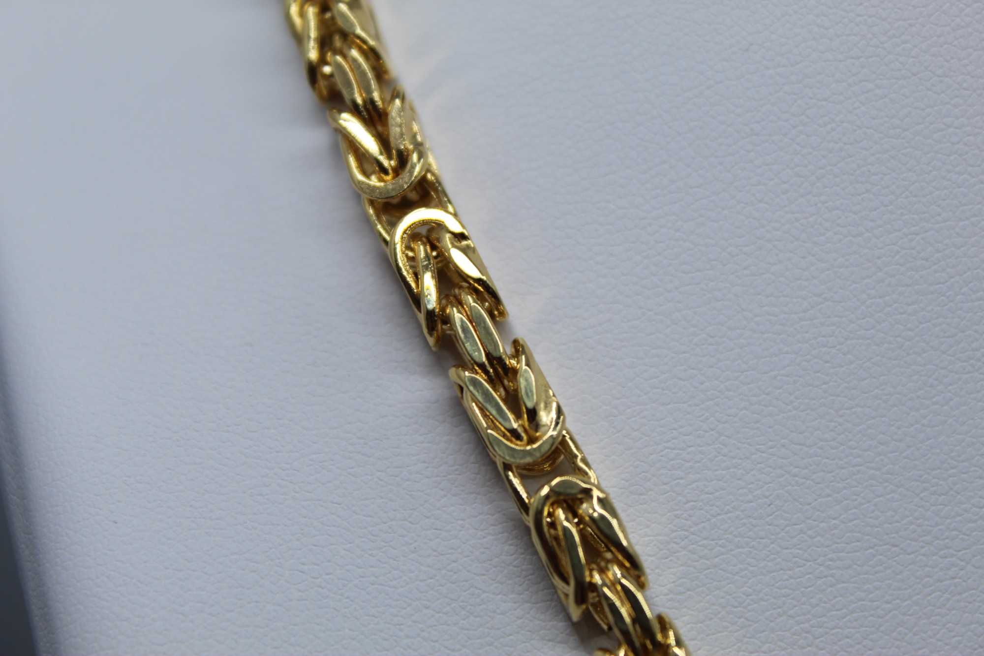 Złoto/Złoty łańcuszek 585 14K 36,10 gram 55cm Królewski Nowe
