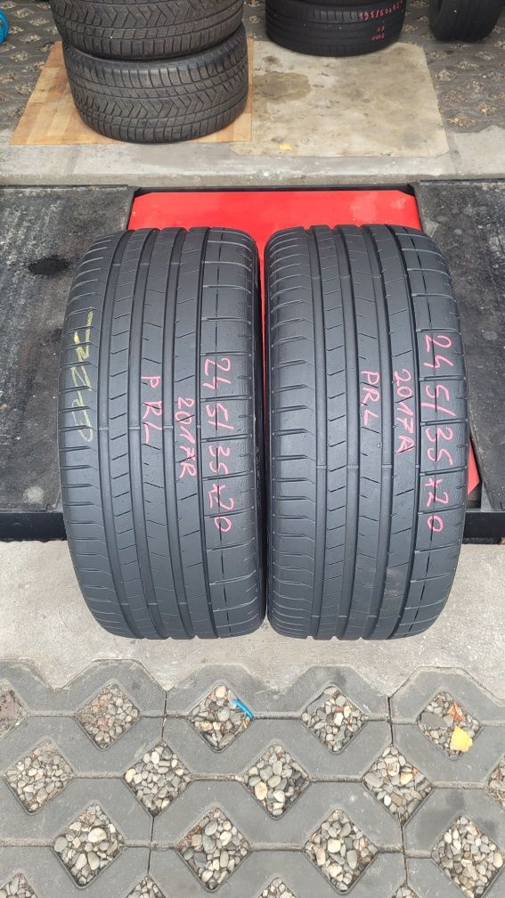 Para opony letnie Pirelli PZero 245/35 20R 6,6mm 2017rok