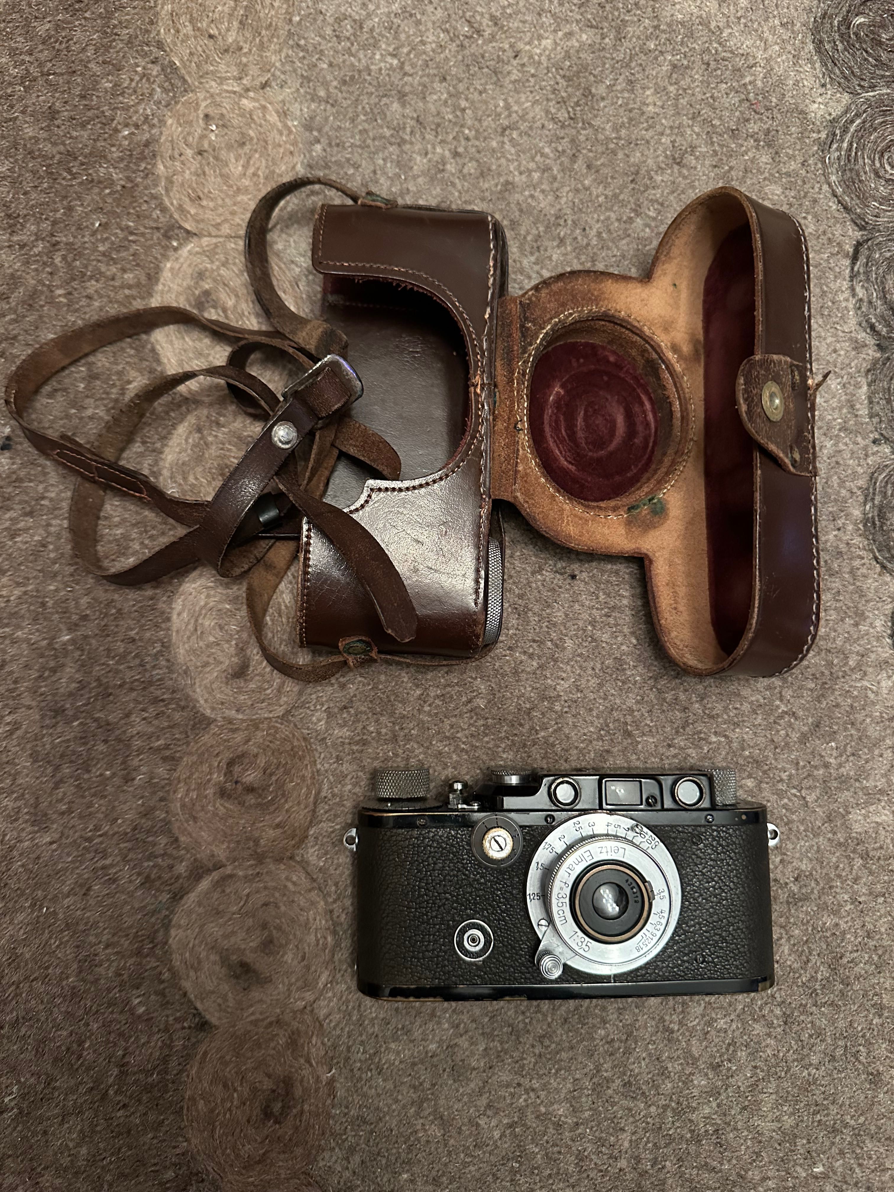 Sprzedam Leica STANDARD III z ELMAR 3.5cm/3.5. Rok produkcji 1937